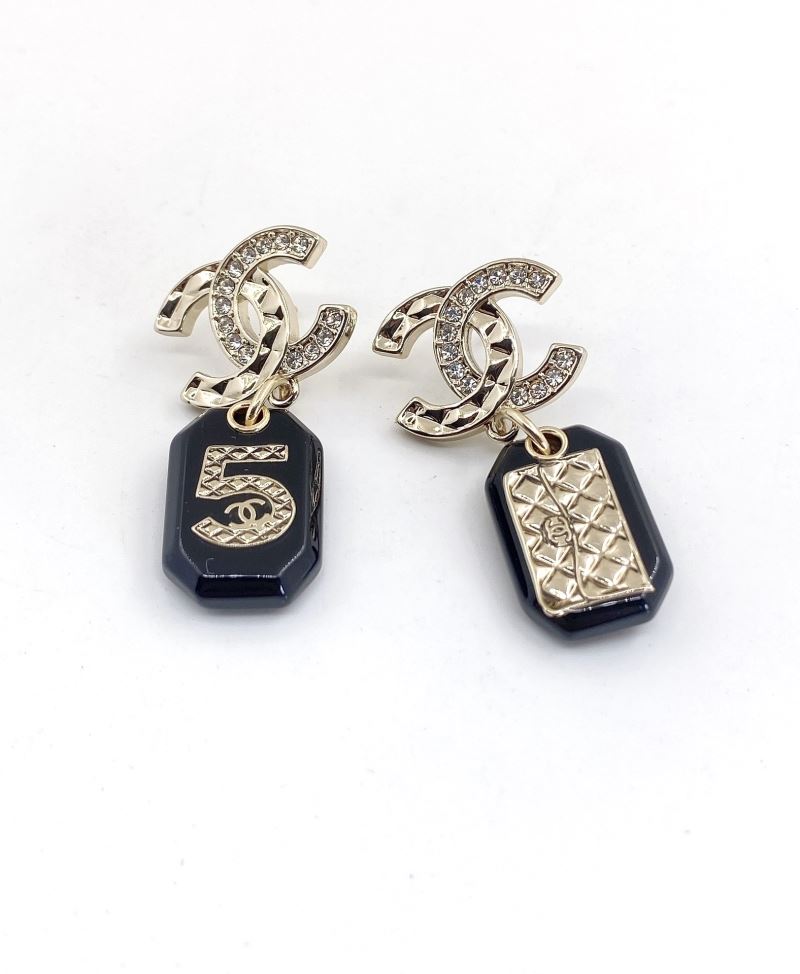 Ch*el earrings